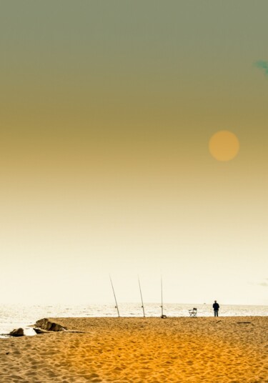 Photography titled "le pécheur" by Frederic Dupuy, Original Artwork, Digital Photography