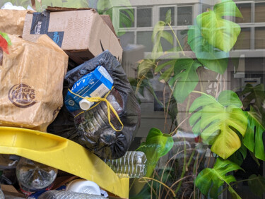 Trash and art in Paris 2023 - 016 Photography titled "Trash and art in Pa…" by Emmanuel Jahan, Original Artwork, Digital Photography