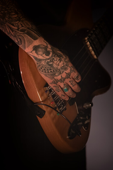 摄影 标题为“Le tatouage” 由Olivier Barau, 原创艺术品, 数码摄影
