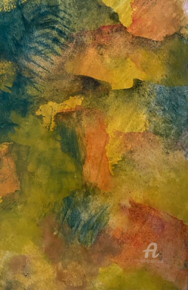 绘画 标题为“Building new” 由Ingela Wallgren Lindgren, 原创艺术品, 彩画