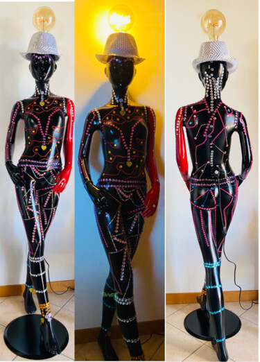 "PRISCILLA.." başlıklı Design Massimo Zerbini tarafından, Orijinal sanat, Akrilik
