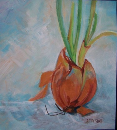Peinture intitulée "hors de terre, et i…" par Anne-Frédérique Ferret, Œuvre d'art originale