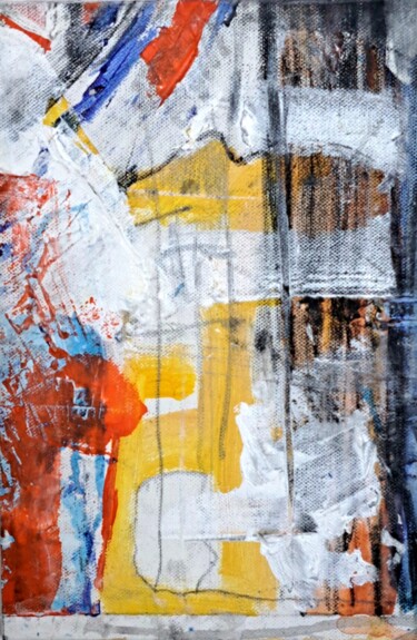 绘画 标题为“Dissemination 23” 由Mark Peintre, 原创艺术品, 丙烯 安装在木板上