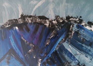 Elan Schilderij getiteld "Elan" door Gisèle Dalla Longa, Origineel Kunstwerk, Acryl