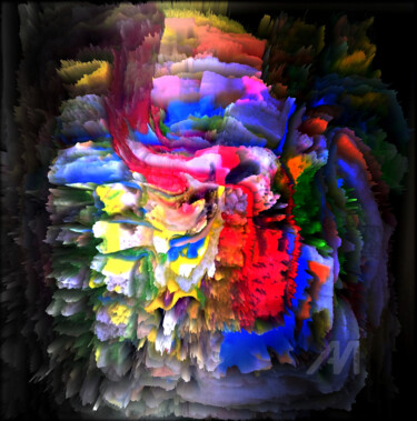 数字艺术 标题为“Eviltone” 由Jean Philippe Desmoulins, 原创艺术品, 三维建模