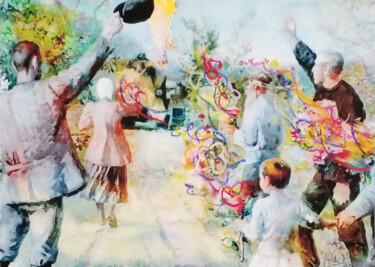 绘画 标题为“ukrainische Bauern…” 由Jörg Herold, 原创艺术品, 操纵摄影