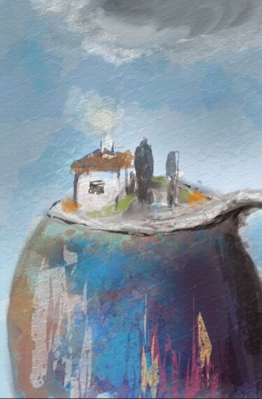 Digital Arts titled "Inaccessible..." by Jacky Patin, Original Artwork, Digital Painting