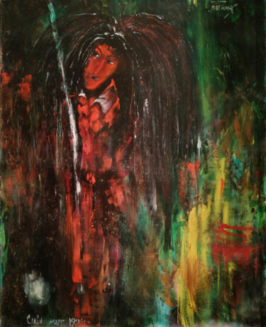 Goddess of the forest 绘画 标题为“Goddess of the fore…” 由Vyacheslav Kostyuchenko, 原创艺术品, 油