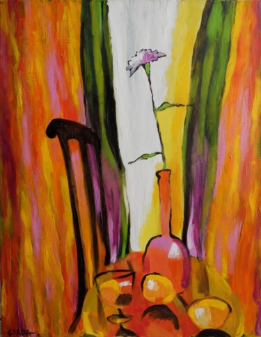 绘画 标题为“"Still Life with a…” 由Vyacheslav Kostyuchenko, 原创艺术品, 油