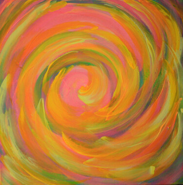 Malerei mit dem Titel "Glazing acrylic pai…" von Krsart, Original-Kunstwerk, Acryl