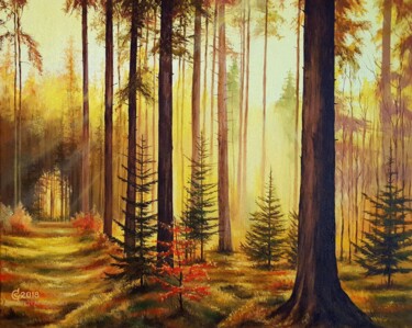 绘画 标题为“Lights and Shadows” 由Svetoslav Stoyanov, 原创艺术品, 油