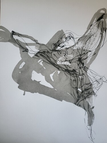 "We are all free" in PL " Wszyscy jesteśmy wolni" 绘画 标题为“"We are all free" i…” 由Karolina Krajewska, 原创艺术品, 墨