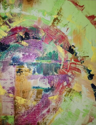 The halo of spring awakening Painting titled "The halo of spring…" by Yulia Larionova, Original Artwork, Acrylic
