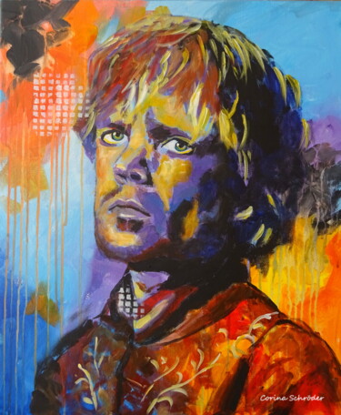 绘画 标题为“Tyrion Lannister -…” 由Corina Schröder, 原创艺术品, 丙烯