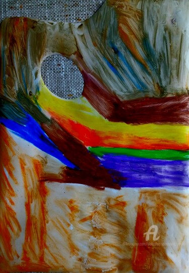 Mon43. Virtuel Expo "En savoire plus du printemps" Peinture intitulée "Mon43. Virtuel Expo…" par Slobodan Spasojevic (Spaki), Œuvre d'art originale, Pastel