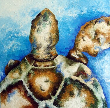 "Caretta Series 3" başlıklı Tablo Sadettin Sari tarafından, Orijinal sanat, Pigmentler