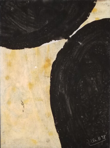 「Spaltung」というタイトルの描画 Jörg Heroldによって, オリジナルのアートワーク, アクリル