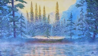 Hors saison Peinture intitulée "Hors saison" par Bruno Lemasson, Œuvre d'art originale, Acrylique