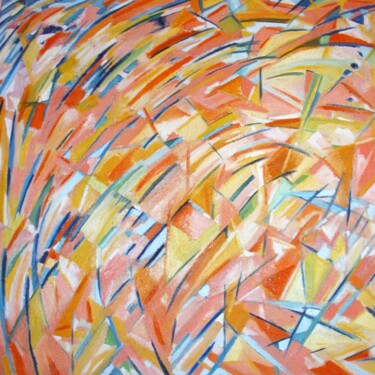 Sfumature di Primavera Pittura intitolato "Sfumature di Primav…" da Daniela Foschi, Opera d'arte originale, Olio Montato su Telaio per barella in l…