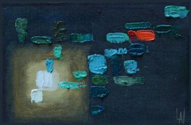 Peinture intitulée "Composition #300620" par Ludovic Lan, Œuvre d'art originale, Huile