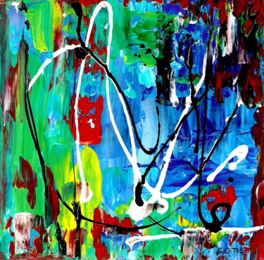 Dalgaro - Abstraction - Abstract Art - Peinture Abstraite 제목이 "Dalgaro - Abstracti…"인 미술작품 Davidian Gotis Abstraction Abstraite로, 원작, 아크릴