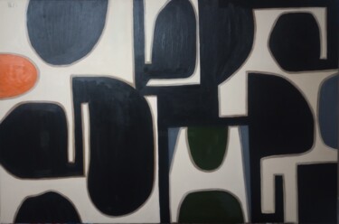 绘画 标题为“Shapes” 由Valentina Baicuianu, 原创艺术品, 油