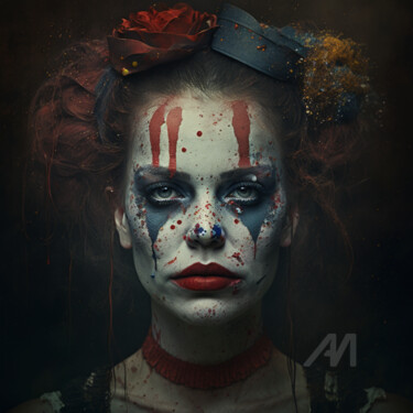 Цифровое искусство под названием "Batilda" - Pulchra Family, Подлинное произведение искусства, Цифровая живопись