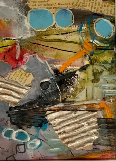 "le cafoutch à papie…" başlıklı Tablo Elisabeth Pierret tarafından, Orijinal sanat, Akrilik