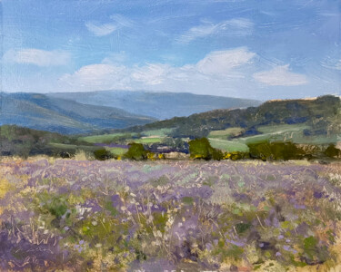 Drôme Provençale Peinture intitulée "Drôme Provençale" par Pascal Giroud, Œuvre d'art originale, Huile