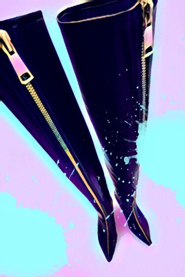 Digital Arts titled "His zipper is open…" by Sasha Robinson, Original Artwork, 2D Digital Work