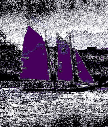 Schooner 50c 摄影 标题为“Schooner 50c” 由Ken Lerner, 原创艺术品, 数码摄影