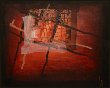 绘画 标题为“Composition #TRX7284” 由Ludovic Lan, 原创艺术品, 油