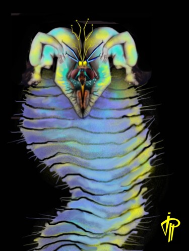 "Découverte récente" başlıklı Dijital Sanat Jean Pierre Poveda tarafından, Orijinal sanat, Dijital Resim