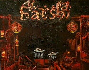 Oil painting Egypt. Egyptian fine art Restaurant FARSHA art. 绘画 标题为“Oil painting Egypt.…” 由Irina Oleynik, 原创艺术品, 油