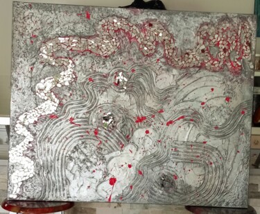 Peinture intitulée "Secret" par Sobo, Œuvre d'art originale, Acrylique