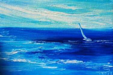 绘画 标题为“Sea. Sail. Series "…” 由Iryna Stukanova, 原创艺术品, 油