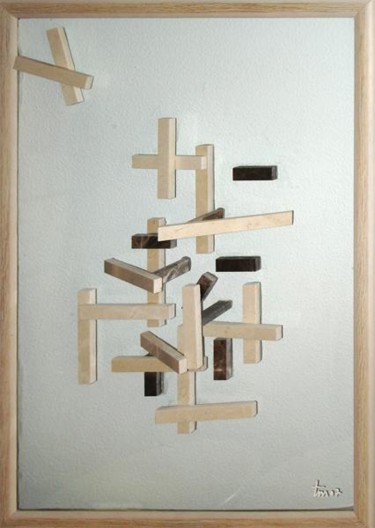 Pintura intitulada "Cidade" por Teresa Martins, Obras de arte originais