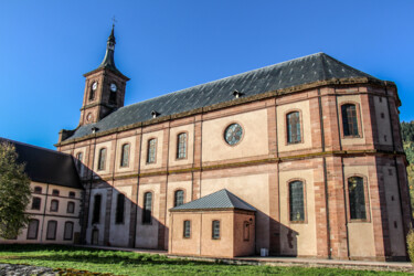 Photography titled "Abbaye de Moyenmout…" by Antoine Heid, Original Artwork, Digital Photography