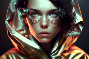 数字艺术 标题为“the world in my eyes” 由Andrea Tscherbner, 原创艺术品, AI生成的图像