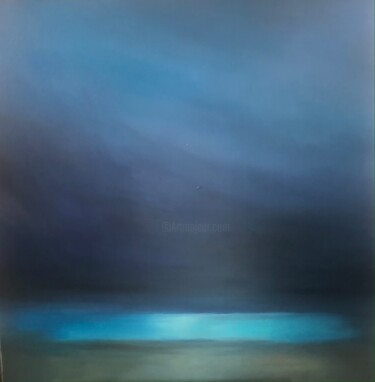 Painting titled "Zen" by Alex Steele-Mortimer, Original Artwork, Oil
