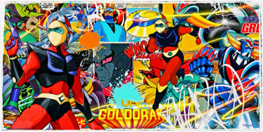 绘画 标题为“Ultima goldorak” 由Dominique Kleiner, 原创艺术品, 数字油画