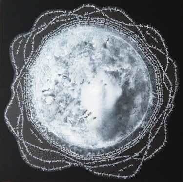 Peinture intitulée "Le monde à l'envers…" par Clau Redier-Clément, Œuvre d'art originale, Encre Monté sur Châssis en bois
