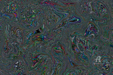Digital Arts titled "Digital Glitch-9180…" by Uwe Bauch, Original Artwork, 2D Digital Work