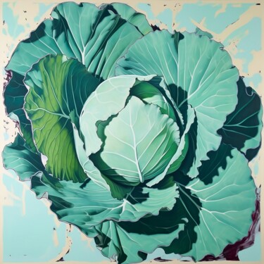 绘画 标题为“Explosion of Color” 由Elena Aleksandrova, 原创艺术品, 丙烯