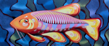 绘画 标题为“Little fish 9” 由Federico Cortese, 原创艺术品, 油