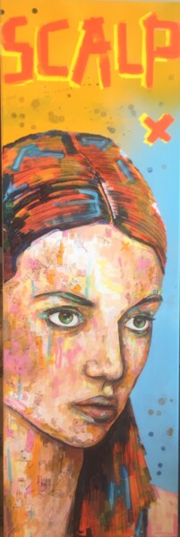 Peinture intitulée "ya un truc qui déco…" par Pascal Fairier, Œuvre d'art originale, Acrylique
