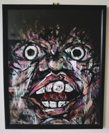 Peinture intitulée "~Expression~" par Artketyp, Œuvre d'art originale, Acrylique Monté sur Châssis en bois
