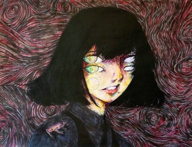 "~Distorted Vision~" başlıklı Tablo Artketyp tarafından, Orijinal sanat, Akrilik