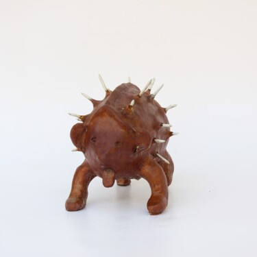 Sculptuur getiteld "Globo (n°338)" door Didier Fournier, Origineel Kunstwerk, Bronzen