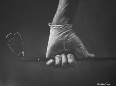 绘画 标题为“Golf glove 1” 由Yury Peshkov, 原创艺术品, 油